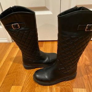 LAST CALL Nordstrom little kids girls knee high boots. Size 13M